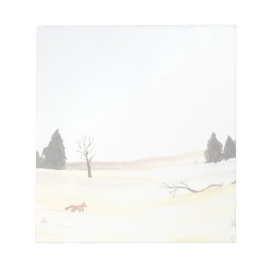 Der kleine Fuchs Notizblock (Vorderseite)