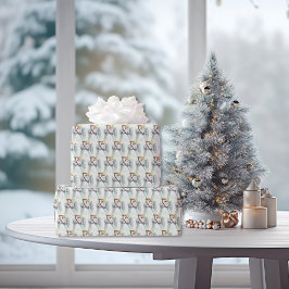 Der kleine Girl Angel mit den Flügeln beten Geschenkpapier