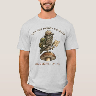 "Der kleine Globetrotter" - Pygmy Owl Explorer Tee