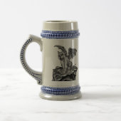 Der kleine GOLEM - Gargoyle Black kennt Design Bierglas (Links)
