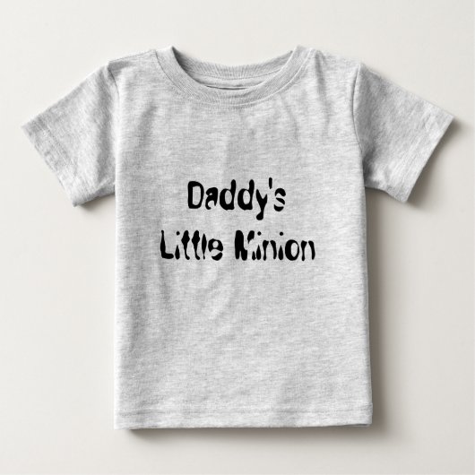 Der kleine Günstling des Vatis Baby T-shirt (Vorderseite)