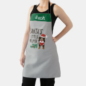 Der kleine Helfer des Weihnachtsberner Hundes des Schürze (InSitu)