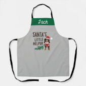 Der kleine Helfer des Weihnachtsberner Hundes des Schürze (Vorderseite)
