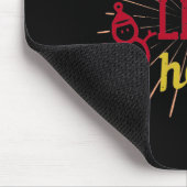 Der kleine Helfer des Weihnachtsmanns Mousepad (Ecke)