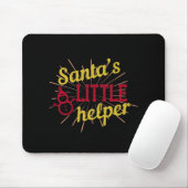 Der kleine Helfer des Weihnachtsmanns Mousepad (Mit Mouse)