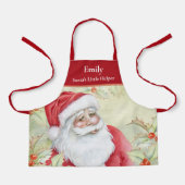 Der kleine Helfer des Weihnachtsmanns Schürze (Vorderseite)