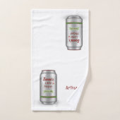 Der kleine Helfershelferael Personalisiert Badhandtuch Set (Handtuch)