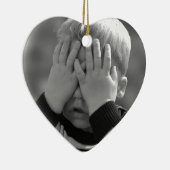Der kleine Junge der Mutter Keramikornament (Rechts)
