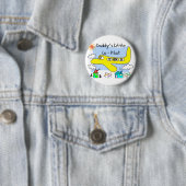 Der kleine Kopilot des Vatis scherzt T - Shirts Button (Beispiel)