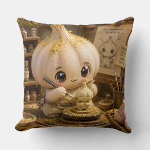 🧄✨ Der kleine magische Knoblauch.2 Kissen