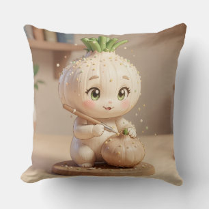 🧄✨ Der kleine magische Knoblauch.6 Kissen