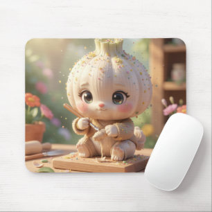 🧄✨ Der kleine magische Knoblauch.8 Mousepad