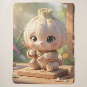 🧄✨ Der kleine magische Knoblauch.8 Sherpadecke