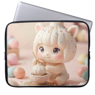 🧄✨ Der kleine magische Knoblauch Laptopschutzhülle