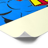 Der kleine Mann in blauen Anzügen Poster (Ecke)