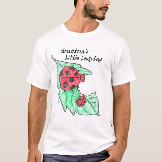 Der kleine Marienkäfer der Großmutter T-Shirt (Vorderseite)