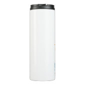 Der kleine mermaid Thermal Tumbler Kundenname Thermosbecher (Rückseite)