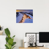 Der kleine Missouri im Winter Poster (Heimbüro)