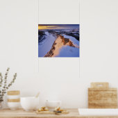 Der kleine Missouri im Winter Poster (Küche)