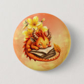 Der kleine mystische Drache. Button (Vorderseite)