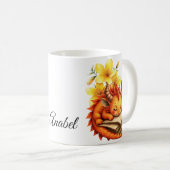 Der kleine mystische Drache. Kaffeetasse (VorderseiteRechts)