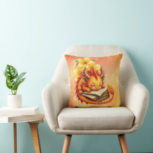 Der kleine mystische Drache.  Kissen