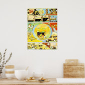 Der kleine Nemo und der Mond Poster (Küche)