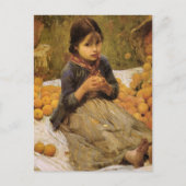 Der kleine Orange Gatherer Postkarte (Vorderseite)