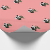 Der kleine Panda Geschenkpapier (Ecke)