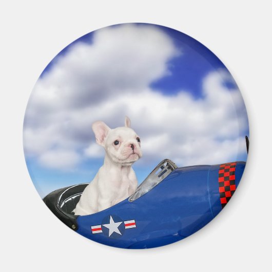 Der kleine Pilot Magnet (Vorne)