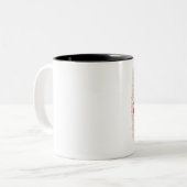 Der kleine Prinz Grunge Mug Zweifarbige Tasse (Vorderseite Links)