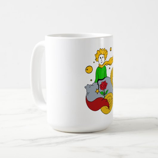 Der kleine Prinz Kaffeetasse (Vorderseite Links)