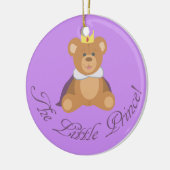 Der kleine Prinz Keramikornament (Links)