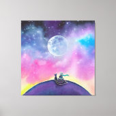 Der kleine Prinz Leinwanddruck (Vorderseite)