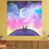 Der kleine Prinz Leinwanddruck (Insitu (Wohnzimmer))