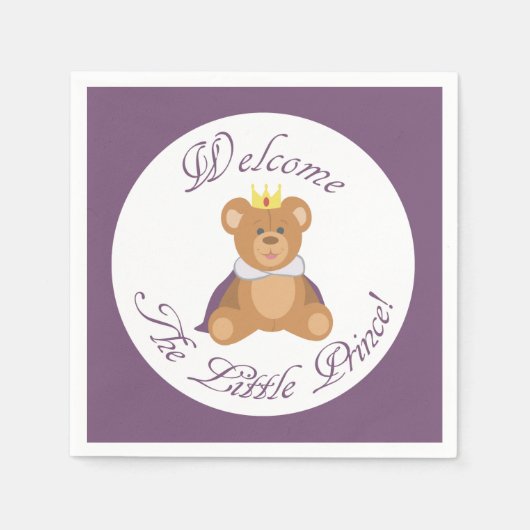 Der kleine Prinz Serviette (Vorderseite)