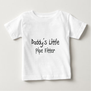 Der kleine Rohrleger des Vatis Baby T-shirt