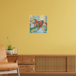 Der kleine rote Hen Poster