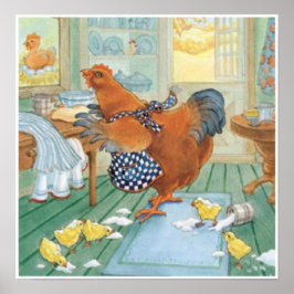 Der kleine rote Hen Poster