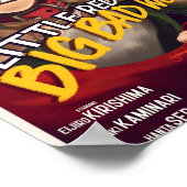 Der kleine rote Riot und der große Bad Wolf Poster (Ecke)