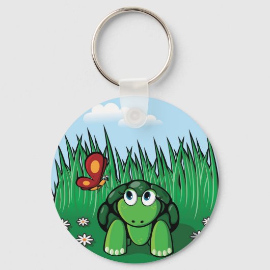 Der kleine Schlüsselanhänger der Turtle (Vorderseite)