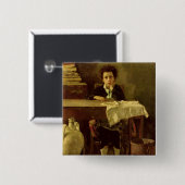 Der kleine Schüler oder der arme Schüler Button (Vorne & Hinten)