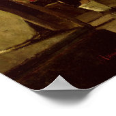 Der kleine Schuljunge oder der arme Schuljunge Poster (Ecke)