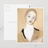 Der kleine Servant Helene Schjerfbeck Postkarte (Vorne/Hinten)