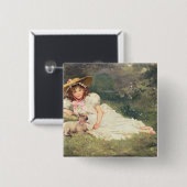 Der kleine Shepherdess Button (Vorne & Hinten)