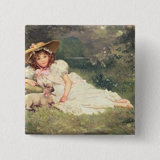 Der kleine Shepherdess Button (Vorderseite)