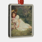 Der kleine Shepherdess Silbernes Ornament (Rechts)