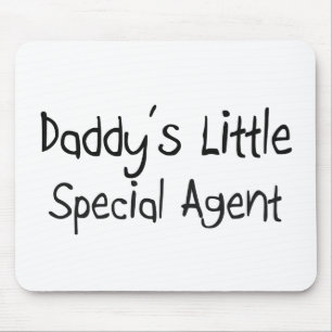 Der kleine spezielle Agent des Vatis Mousepad