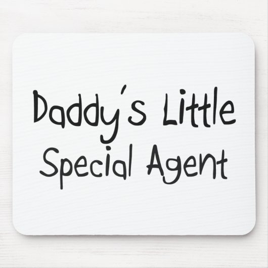 Der kleine spezielle Agent des Vatis Mousepad (Vorne)