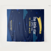 Der kleine Stern Wandteppich (Vorderseite (Horizontal))